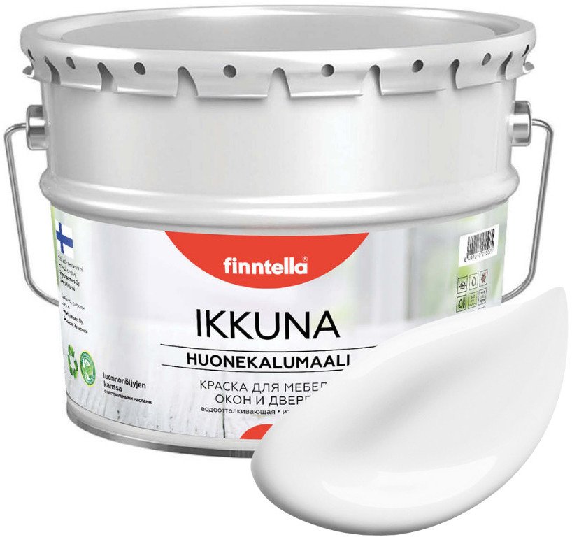 

Краска Finntella Ikkuna Lumi F-34-1-9-FL134 9 л (белый)