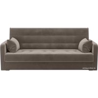 Диван Лига диванов Надежда 103075 (велюр, коричневый)