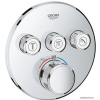 Смеситель без скрытого механизма Grohe Grohtherm SmartControl 29121000 (хром)