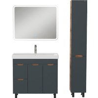 Onika Тумба с умывальником Айленд 90 109032 + Santek Адриана 90 1WH501629