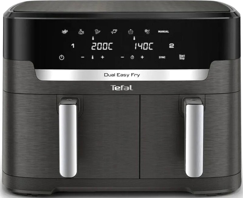 

Аэрофритюрница Tefal Dual Easy Fry EY942HE0