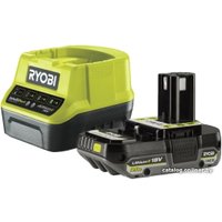 Аккумулятор с зарядным устройством Ryobi RC18120-120C 5133005090 (18В/2.0 Ah + 18В)