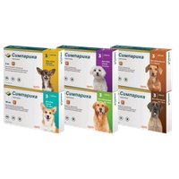 Таблетки от блох и клещей Zoetis Симпарика 80мг (1шт) в Барановичах