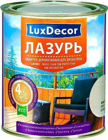 

Лазурь LuxDecor Для древесины 2.5 л (белый)