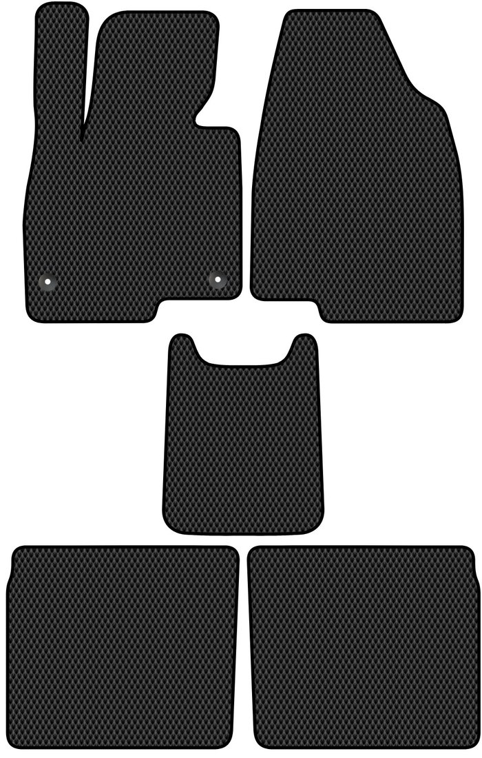 

Комплект ковриков для авто Alicosta FAW T99 I (suv / SUV) 2019 - 2022 (черный, ромб)