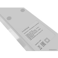 Сетевой фильтр Harper UCH-530 (белый)