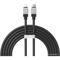 Кабель Baseus CoolPlay Series USB Type-C - Lightning (2 м, черный)