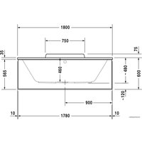Ванна Duravit DuraStyle 700298000000000