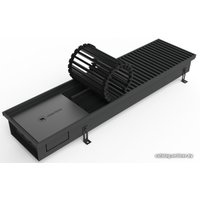 Внутрипольный конвектор Новатерм НТ-В-075/35/340 (черный)