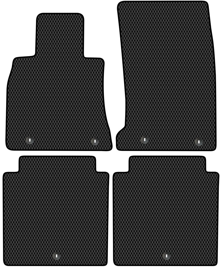 

Комплект ковриков для авто Alicosta Genesis G90 (седан / HI) 2018 - Н.В. (черный, ромб)