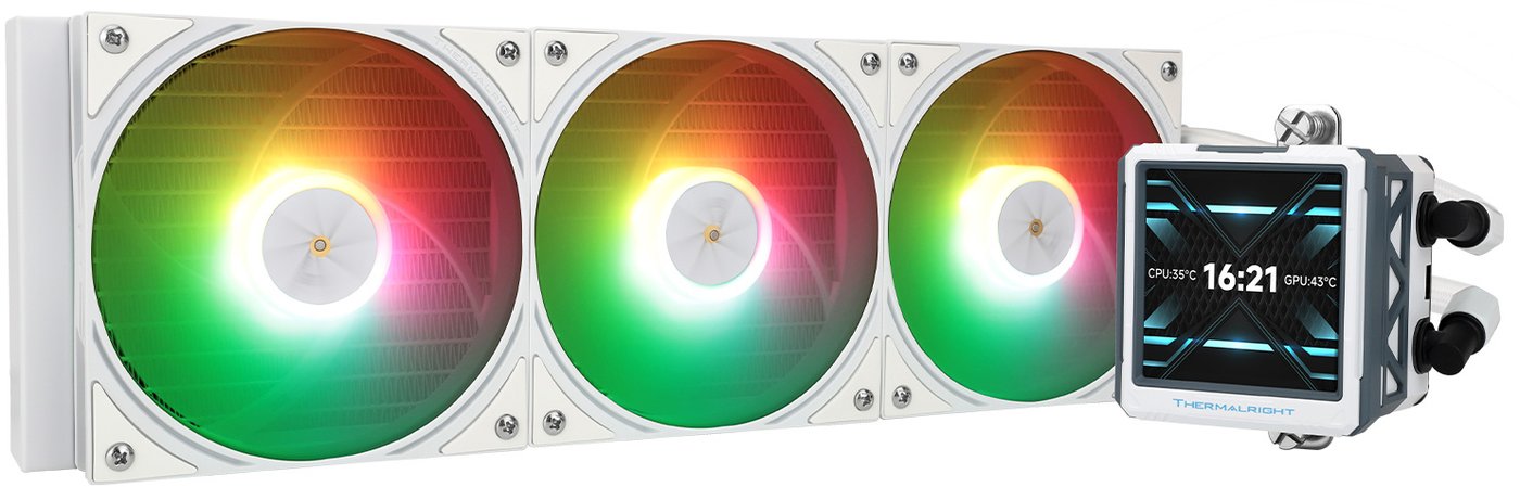 

Система жидкостного охлаждения для процессора Thermalright Frozen Warframe 360 Ultra ARGB (белый)