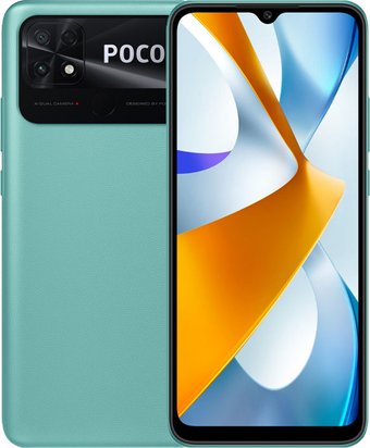 POCO C40 4GB/64GB международная версия (бирюзовый)