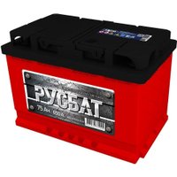 Автомобильный аккумулятор AKOM Русбат 6СТ-75е (75 А·ч)