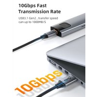 Кабель Cabletime CarPlay USB Type-A - USB Type-C (1 м, черный)