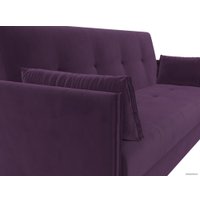 Диван Лига диванов Лига-018 117847 (велюр фиолетовый)