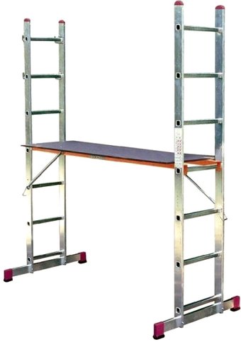 Лестница-помост Krause Corda 2x7 ступеней 080103