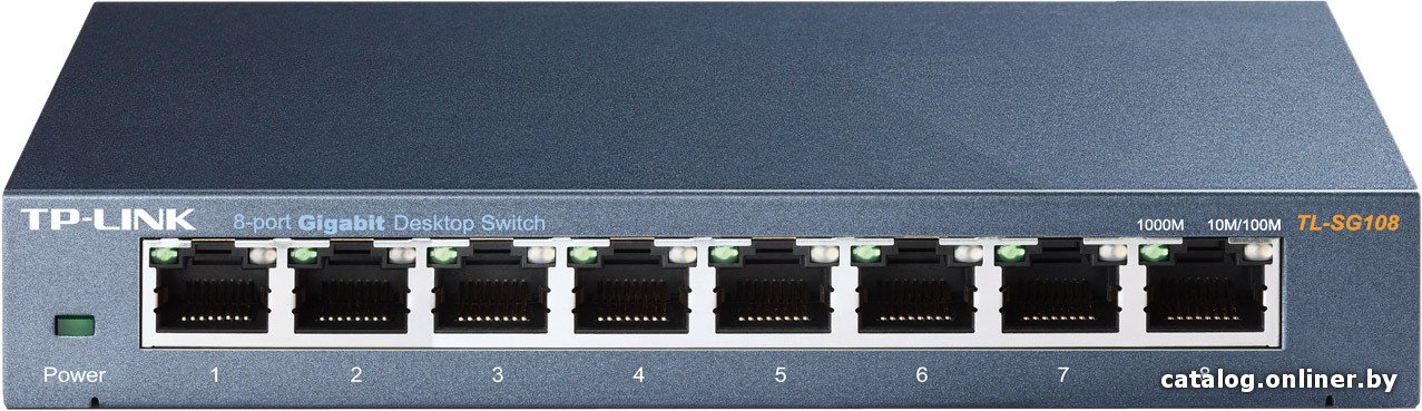 Неуправляемый коммутатор TP-Link TL-SG108
