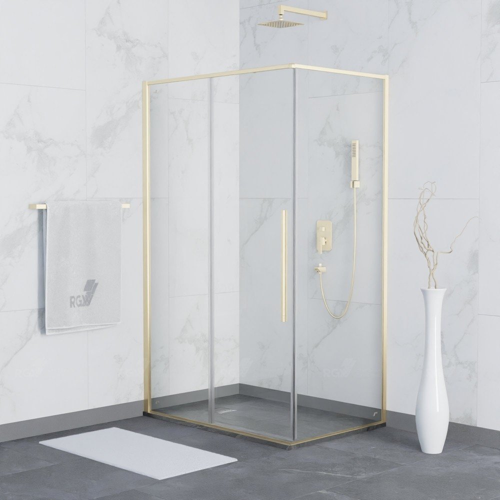 

Душевой уголок RGW SV-42G 32324280-16 80x100 (золото brush/прозрачное стекло)