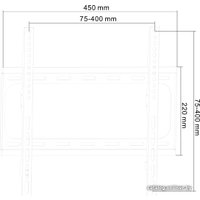 Кронштейн для телевизора MasterKron PLN07-44F
