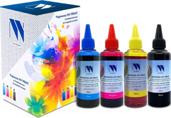 Картриджи для принтеров и МФУ NV Print NV-INK100U-4