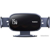 Универсальный держатель Baseus LightChaser Series Triple-Coil Wireless Charging Electric Car Mount C40355901111-00