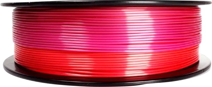 

Пластик Gembird PLA Silk 1.75 мм 1000 г (красно-розовый)