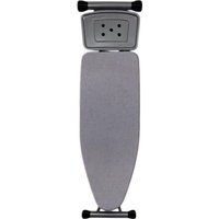 Чехол для гладильной доски Comfort Alumin С подложкой 110x33см (лен/пастельно-фиолетовый)