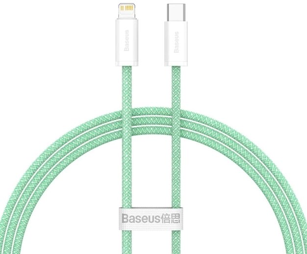 

Кабель Baseus Lightning - USB Type-C CALD000106 (2 м, зеленый)