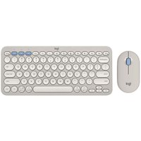 Офисный набор Logitech Pebble 2 Combo (песочный, нет кириллицы)