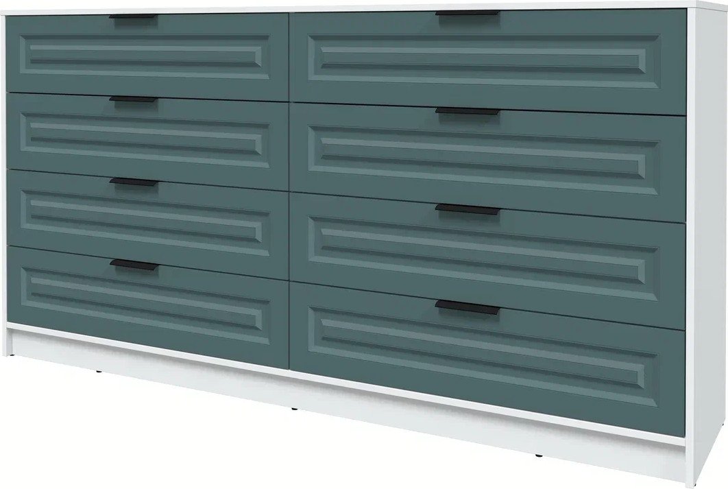 

Комод Интерлиния Концепт КТ-К197 Деко (белый платинум/верде)