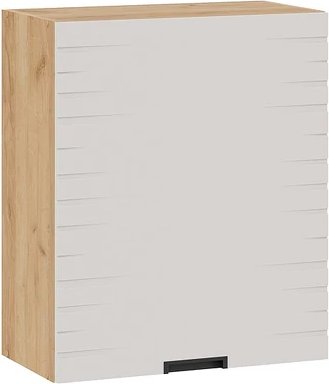 

Шкаф навесной Трия Гренада фреза 1В6 с одной дверью (дуб крафт золотой/холст мокко)