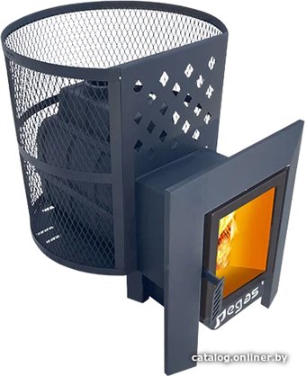 Банная печь Пегас Легион 16 ДТ 4 Стекло (чугун)
