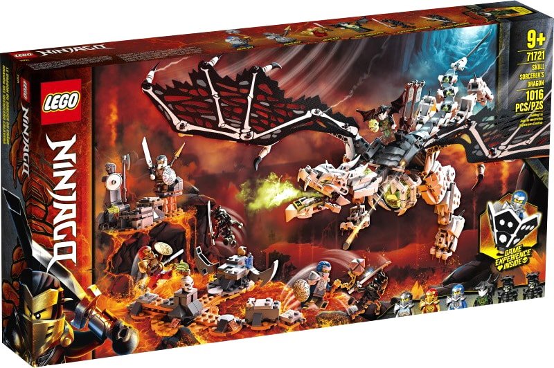 

Конструктор LEGO Ninjago 71721 Дракон чародея-скелета