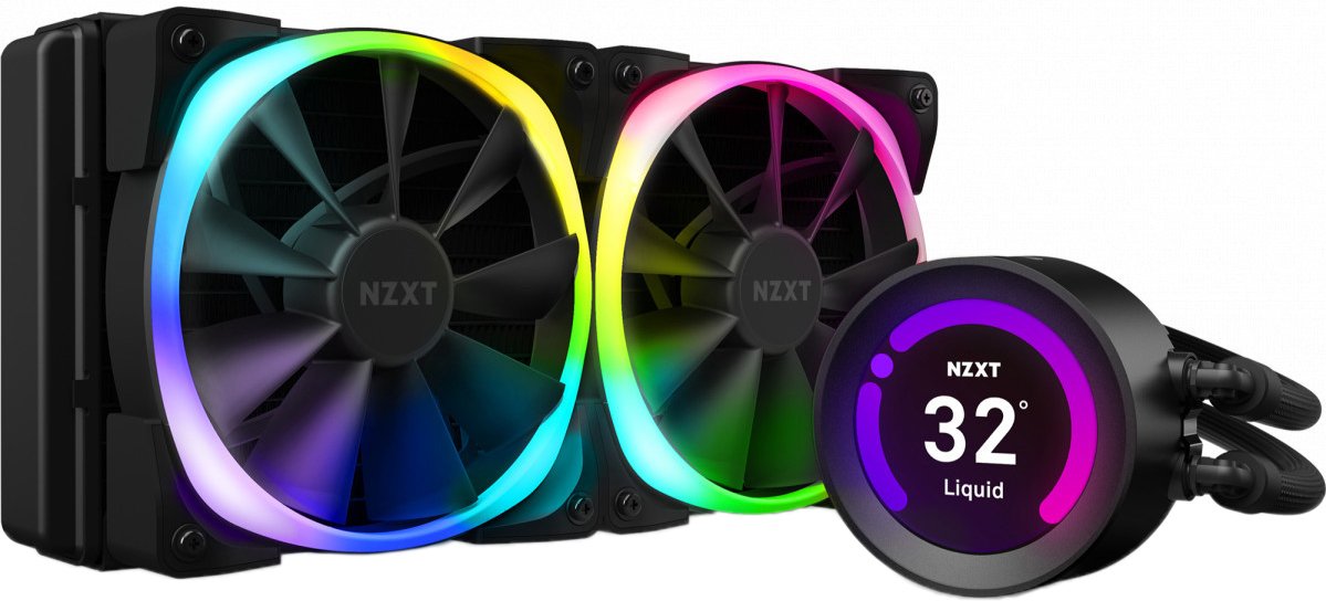 

Жидкостное охлаждение для процессора NZXT Kraken Z53 RGB RL-KRZ53-R1