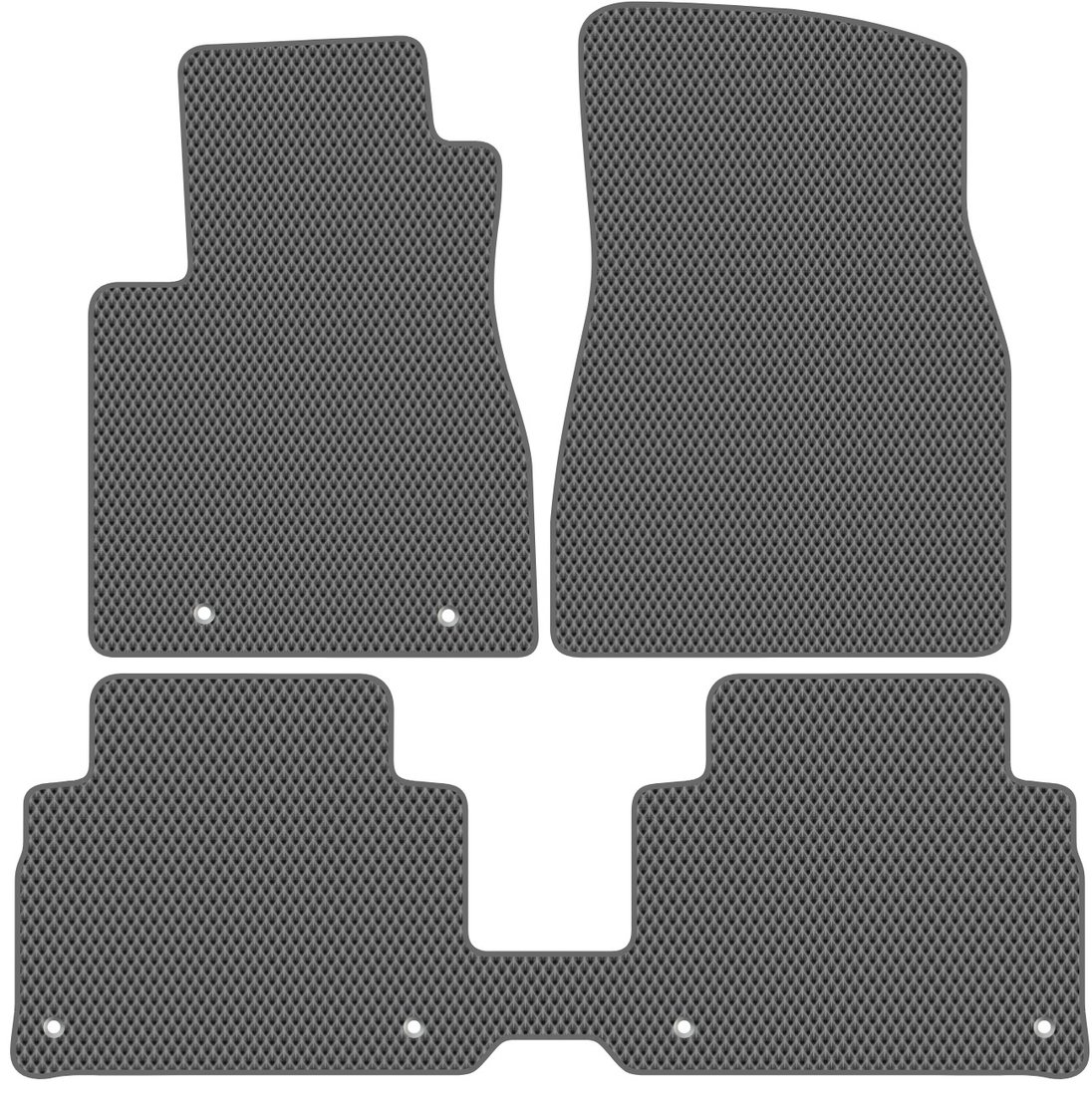 

Комплект ковриков для авто Alicosta Lexus RX330 (suv / MCU38) 2003 - 2006 (серый, ромб)