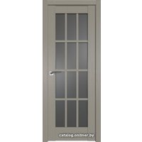 Межкомнатная дверь ProfilDoors 102XN L 50x200 (стоун, стекло графит)