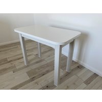 Кухонный стол Senira Р-02.06 (белый глянец/белый)