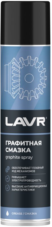 

Lavr Смазка графитная 400мл Ln2428