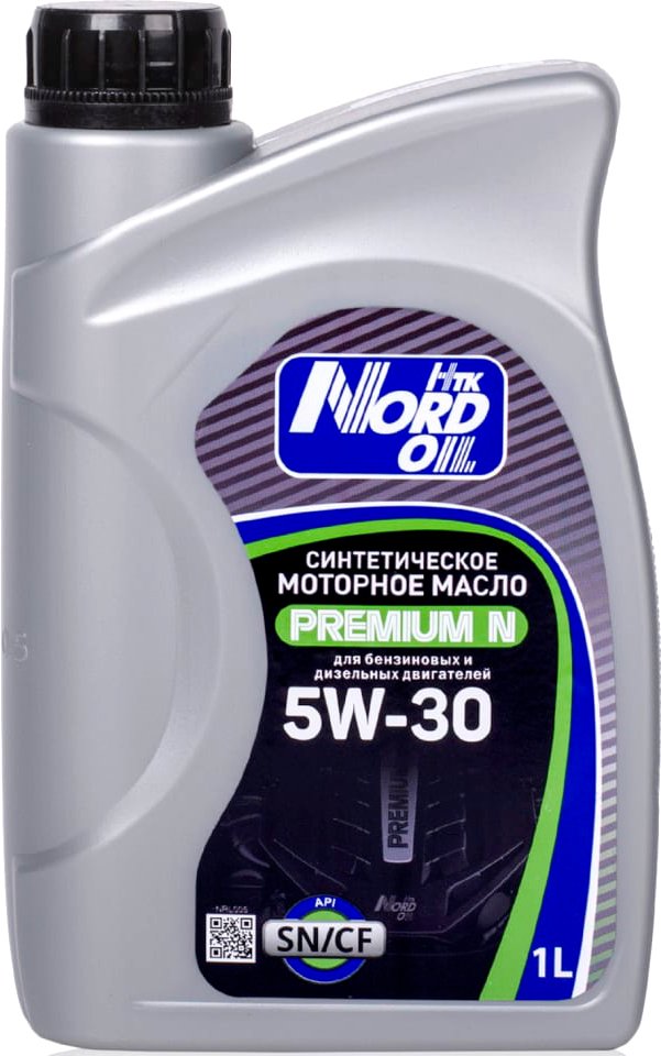 

Моторное масло Nord Oil Premium N 5W-30 SN/CF 1л