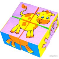 Кубики Мякиши Собери картинку Домашние животные 209