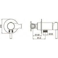 Гигиенический душ Grocenberg GB001 (золото матовый)