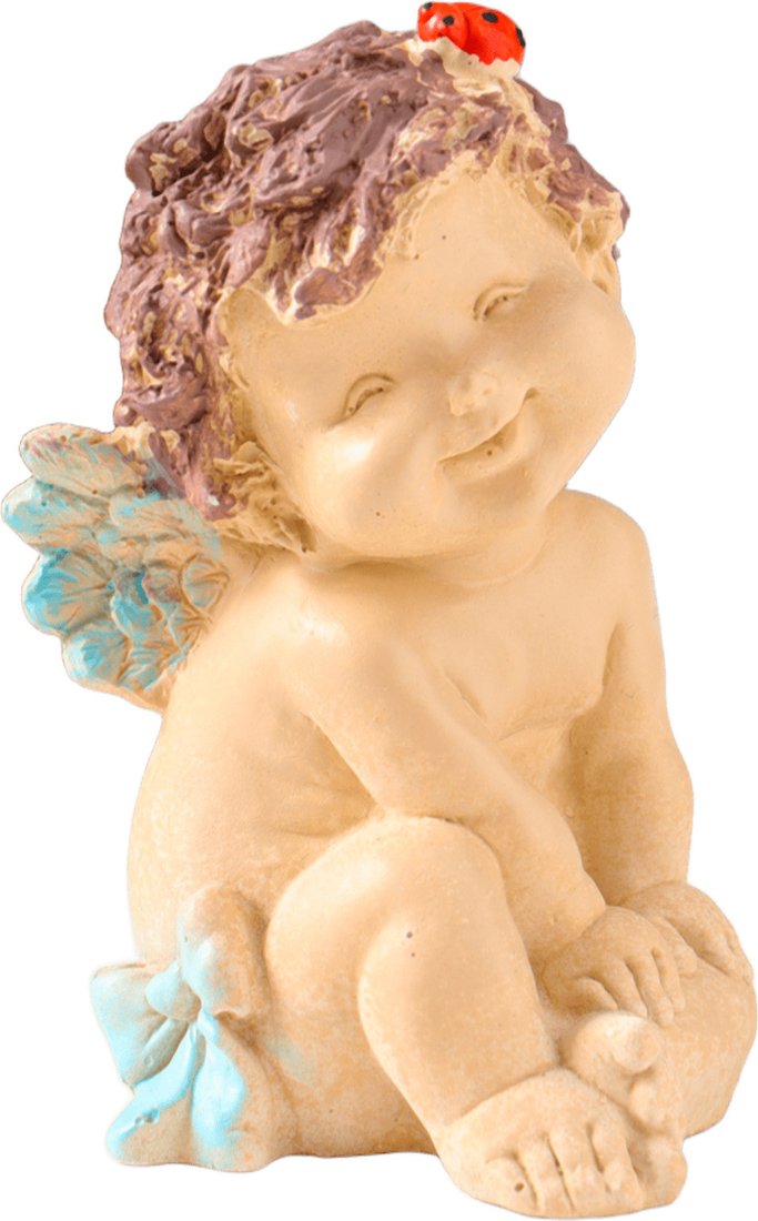 

Статуэтка Хорошие сувениры Ангелочек с божьей коровкой 3928092