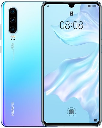 Huawei P30 ELE-L29 Dual SIM 8GB/128GB (светло-голубой
