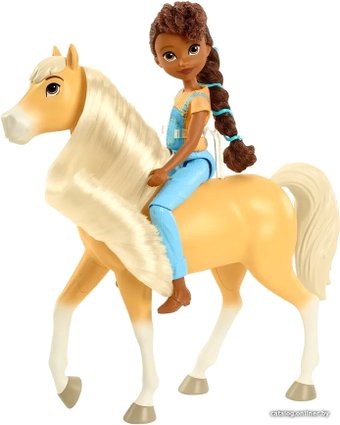 Кукла Mattel Spirit с лошадью Прю и Чика Линда GXF22