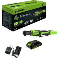 Трещотка Greenworks GD24RW 3804007CUA (с 1-им АКБ, сумка)