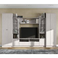 Стенка NN мебель МГС 8 исп 1 ЛДСП (ясень анкор светлый)