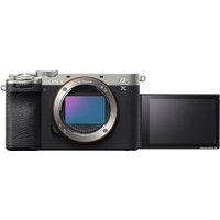 Беззеркальный фотоаппарат Sony Alpha a7C II Kit 28-60mm (серебристый)