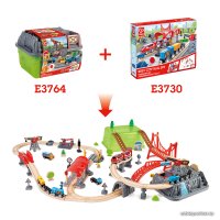 Набор железной дороги Hape Строительный комплекс E3764