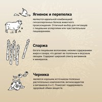 Сухой корм для собак Craftia Natura для щенков средних и крупных пород с ягненком и перепелкой (640г)