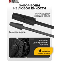 Мойка высокого давления Denzel R-180D